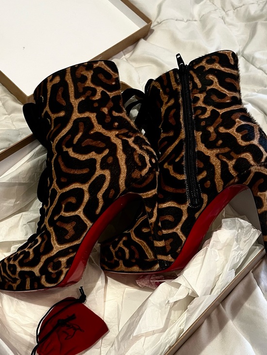 Christian Louboutin Shoes - Leopard Print Ponyhair Louboutins